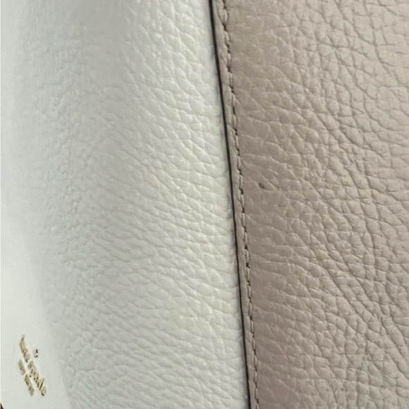 KATE SPADE Leather Leila triple compartment shoulder bag cream tan Colorblock - Picture 14 of 15